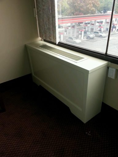 Convector cover with access door